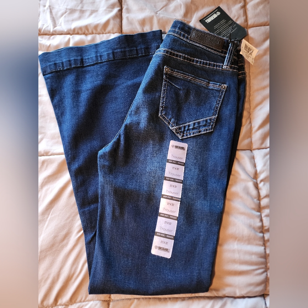 New Rock & Roll Button Jeans